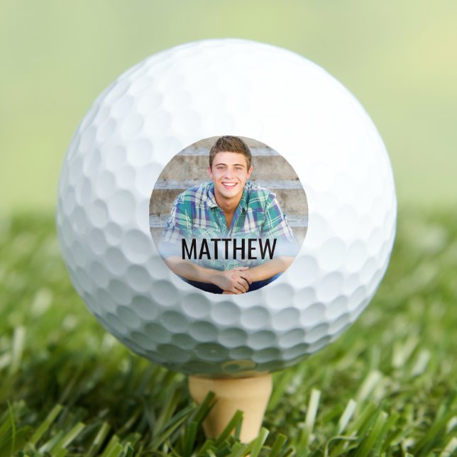 Pelotas De Golf Crea tu propia foto (Create your Own Photo Golf Balls)