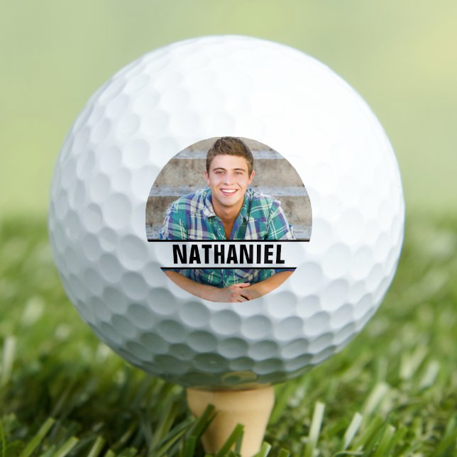 Pelotas De Golf Crea tu Propia Foto (Create your Own Photo Golf Balls)