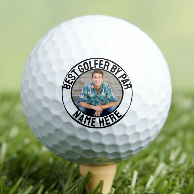 Pelotas De Golf Crea tu Propia Foto (Create your Own Photo Golf Balls)