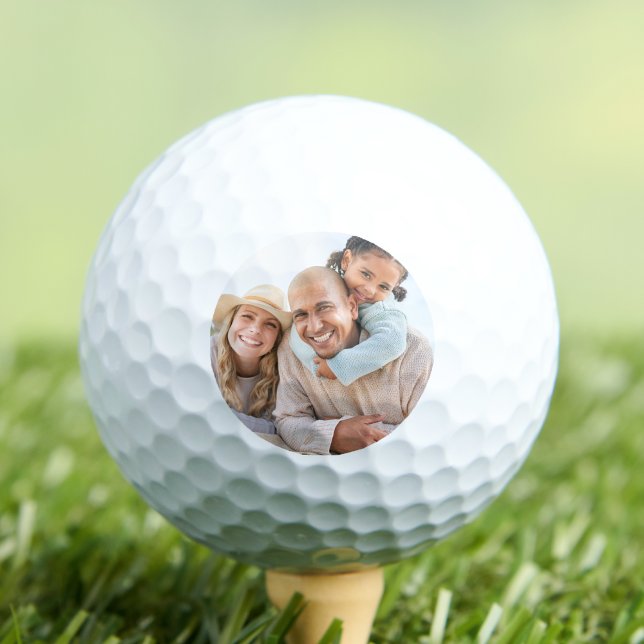 Pelotas De Golf Crea tu propia foto (Create your Own Photo Golf Balls)