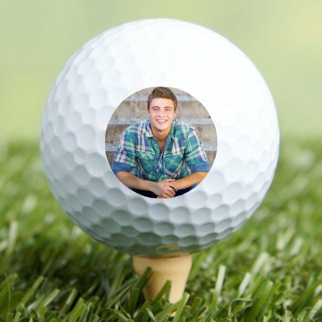 Pelotas De Golf Crea tu Propia Foto (Create your Own Photo Golf Balls)