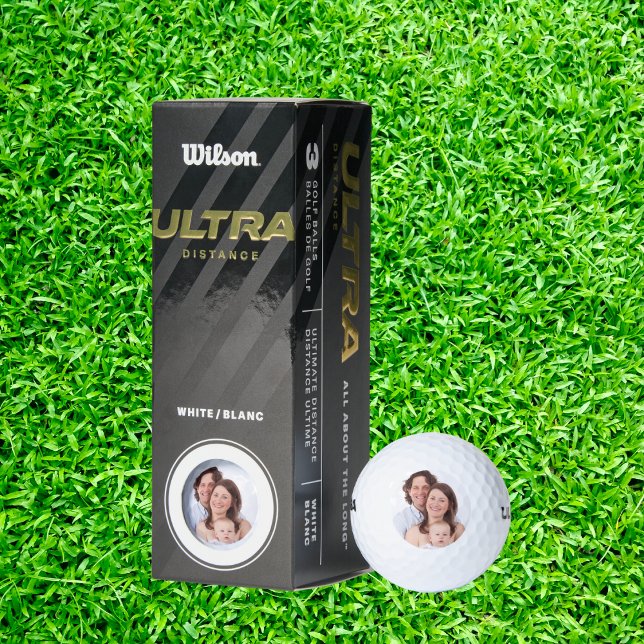 Pelotas De Golf Crea tu propia foto (Create Your Own Custom Photo Golf Balls)