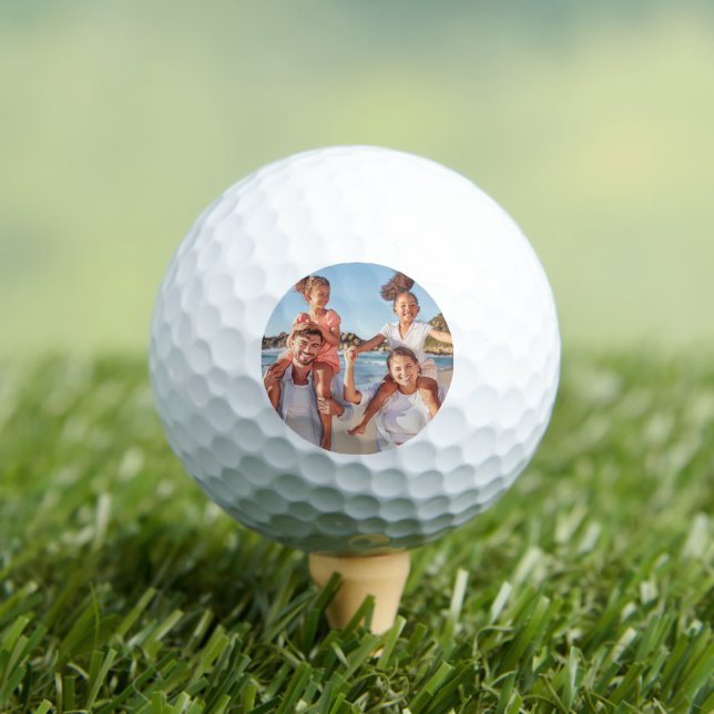 Pelotas De Golf Crea tu Propia Foto (Camiseta in situ)