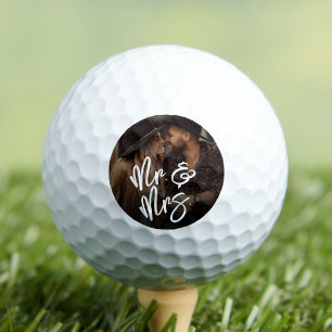 Pelotas De Golf Crea Tu Propia Foto de Pareja