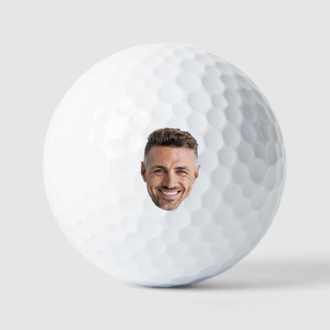Pelotas De Golf Crea tu propia foto Golfer Modern Trendy (Anverso)
