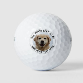 Pelotas De Golf Crea tu propia foto personalizada
