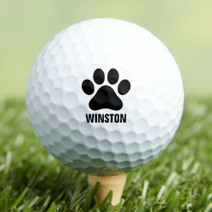 Pelotas De Golf Crea tu Propia Huella de Mascota