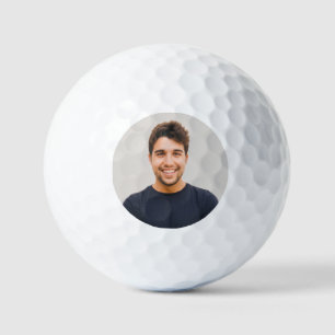 Pelotas De Golf Crea tu Propia Imagen Personalizada de Foto
