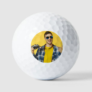 Pelotas De Golf Crea tu Propia Imagen Personalizada de Foto