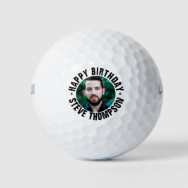 Pelotas De Golf Crea tu propio regalo de cumpleaños feliz