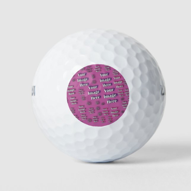 Pelotas De Golf ⛳ Crea tu propio regalo deportivo personalizado (Anverso)