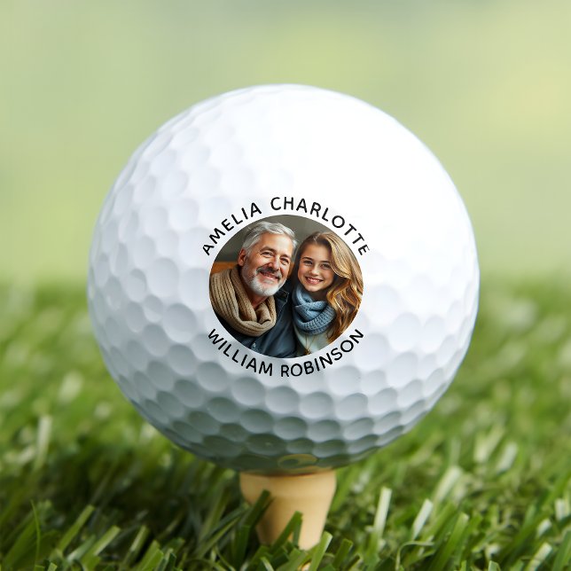 Pelotas De Golf Crear su propia foto de dos nombres (Subido por el creador)