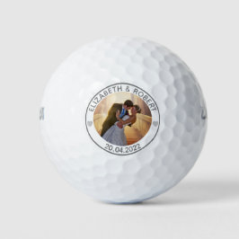 Pelotas De Golf Crear su propia foto personalizada Boda