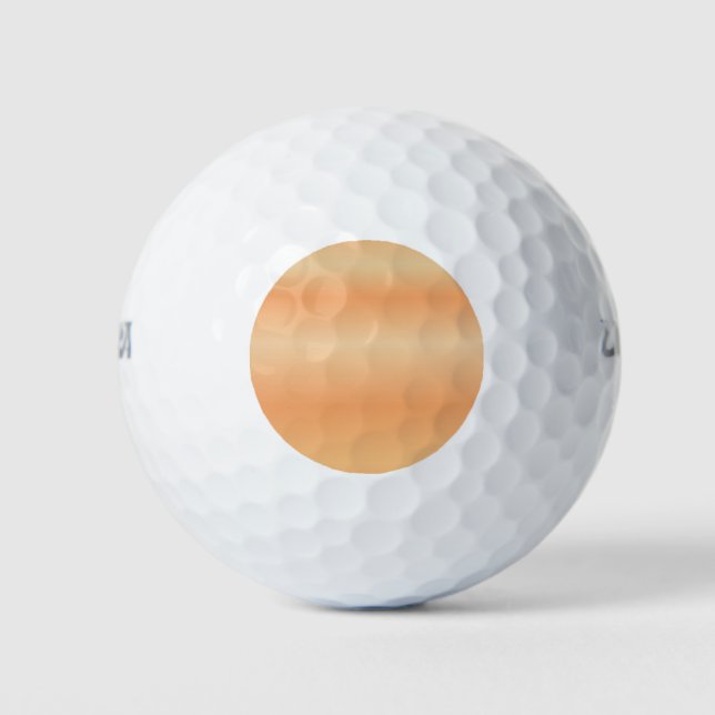 Pelotas De Golf 🤍 Crear su propia plantilla de Personalizado (Anverso)