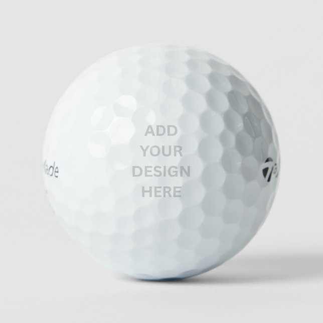 Pelotas De Golf Crear su propio diseño personalizado Taylor Made T (Anverso)