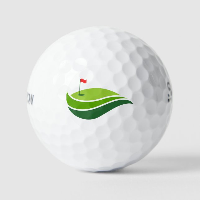 Pelotas De Golf Crear su propio Monograma de Clubes de Campo Perso (Anverso)