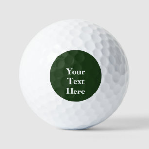 Pelotas De Golf Crear su propio texto Personalizado