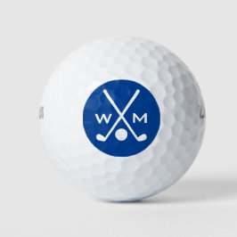 Pelotas De Golf Crear sus propias Iniciales de Monograma Personali