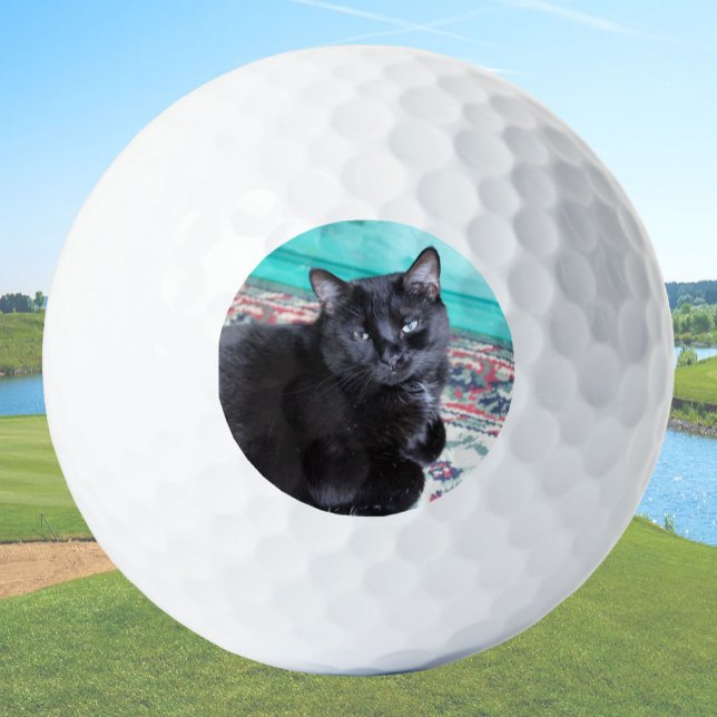 Pelotas De Golf Create Your Own Custom Cat Owner Gift Pet (Subido por el creador)