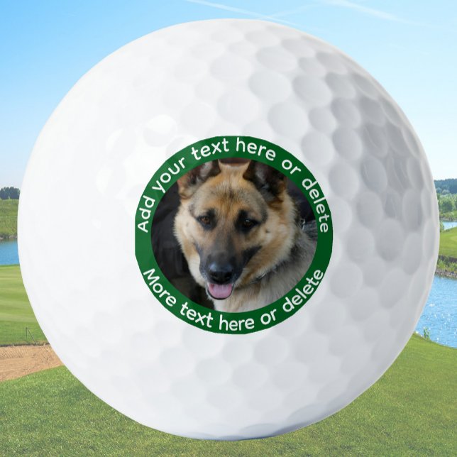 Pelotas De Golf Create Your Own Custom Photo (Subido por el creador)