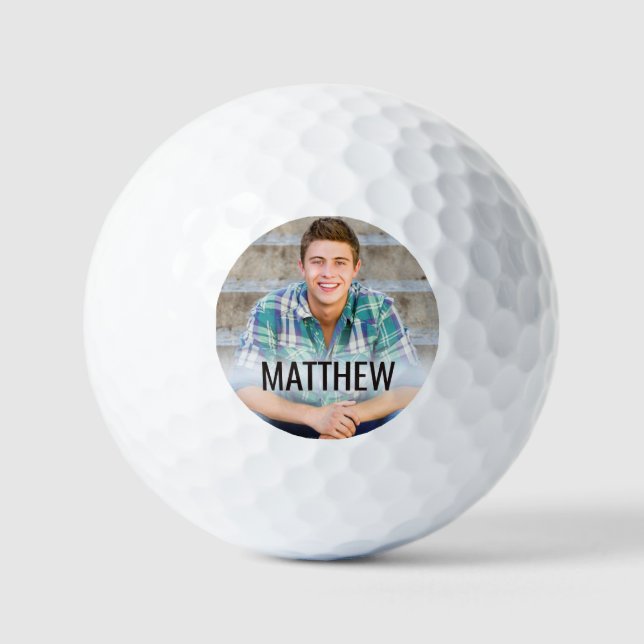 Pelotas De Golf Create your Own Photo (Anverso)