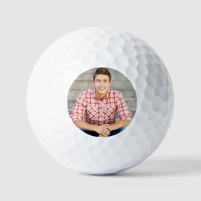 Pelotas De Golf Create your Own Photo (Anverso)