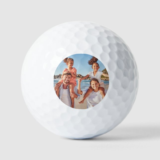 Pelotas De Golf Create your Own Photo (Anverso)