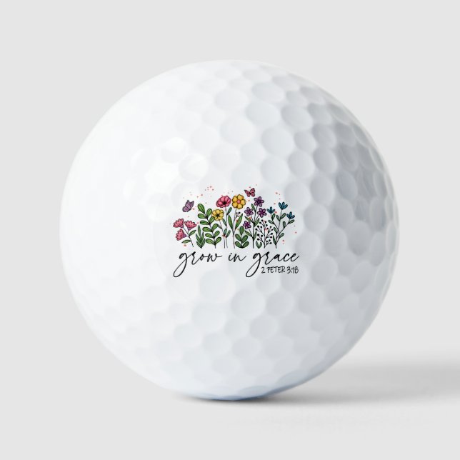 Pelotas De Golf Crecer en Grace (Anverso)