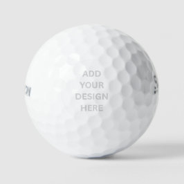 Pelotas De Golf Cree su propio diseño personalizado Srixon Softfel