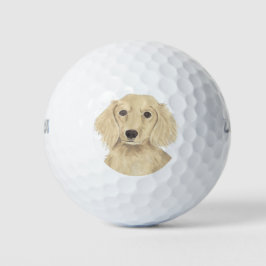 Pelotas De Golf Crema haitiana larga Dachshund