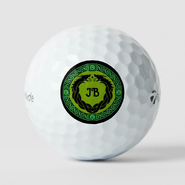 Pelotas De Golf Criatura Mítica Dragón (Anverso)