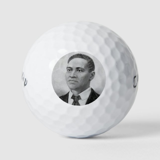 Pelotas De Golf Crispus Attucks: Mártir de la Revolución Americana (Anverso)