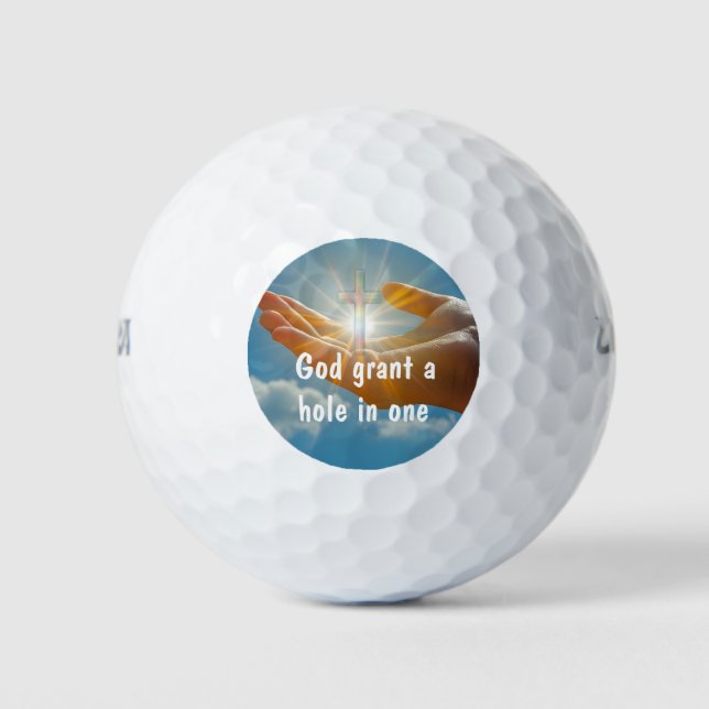 Pelotas de Golf Cristianas Divertidas (Anverso)