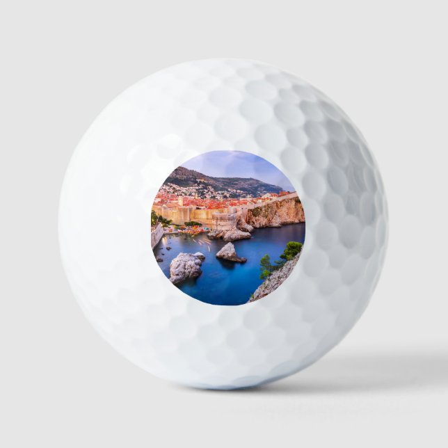 Pelotas De Golf Croacia Dubrovnik (Anverso)