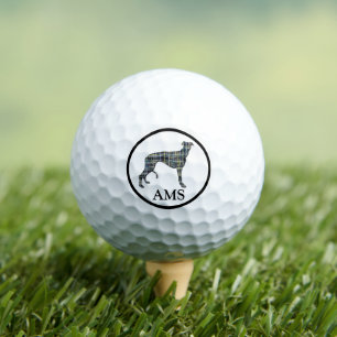 Pelotas De Golf Cuadrícula amarilla y azul de canguro / lechón de