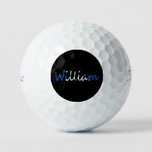 Pelotas De Golf Cualquier nombre sobrepuesto en la bandera escoces