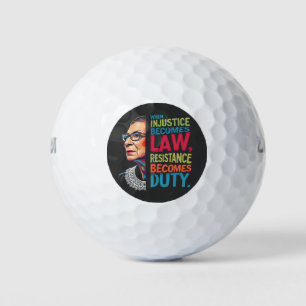 Pelotas De Golf Cuando la injusticia se convierte en deber, la res