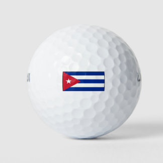 Pelotas De Golf Cuba - Bandera nacional - Corriente