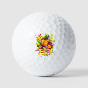 Pelotas De Golf Cubos tropicales - Frutas acuáticas de los tubos d