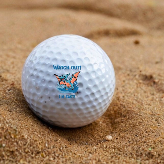 Pelotas De Golf ¡Cuidado! ¡Soy rápido! (Subido por el creador)