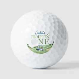 Pelotas De Golf Cumpleaños Par-Tee del niño de golf Hole In One
