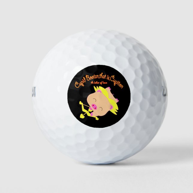 Pelotas De Golf Cupido Bootan (Anverso)