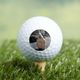 Pelotas De Golf Curiosa Cacatúa Crestada de Azufre