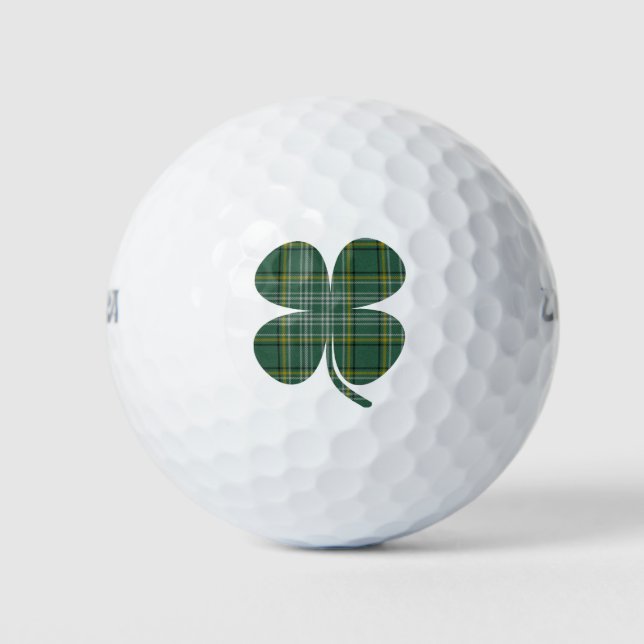 Pelotas De Golf Currie Plaid Shamrock (Anverso)