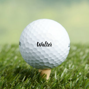 Pelotas De Golf Curvy Walter Name,