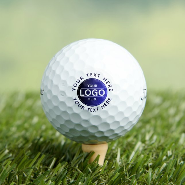 Pelotas De Golf Custom Business Brand Logo (Camiseta in situ)