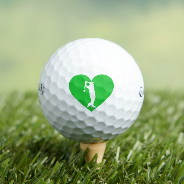Pelotas de Golf Custom Callaway Soft - Me encanta  (Camiseta in situ)