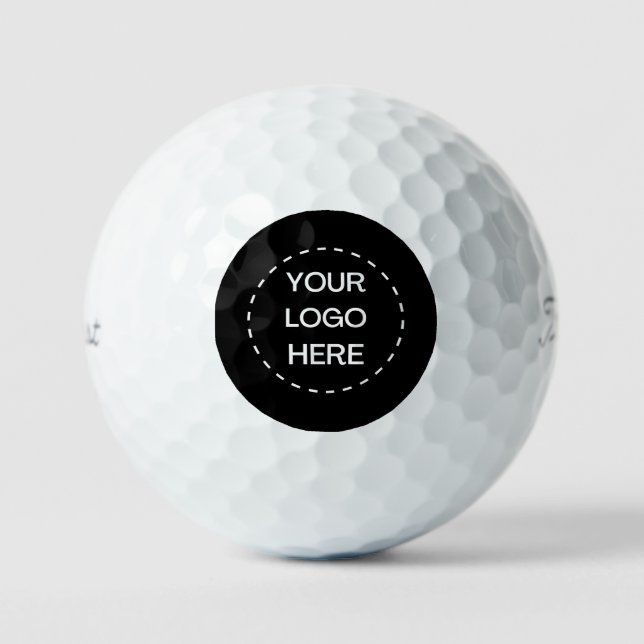 Pelotas De Golf Custom Double Sided Logo (Anverso)
