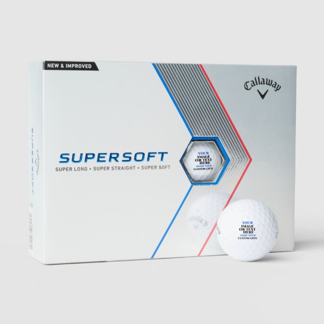 Pelotas De Golf Custom Gifts, Personalized Callaway Golf Supersoft (Embalaje)