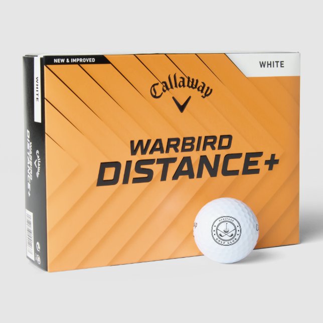 Pelotas De Golf Custom Logo Callaway Warbird Distance+ Golf Ball (Embalaje)